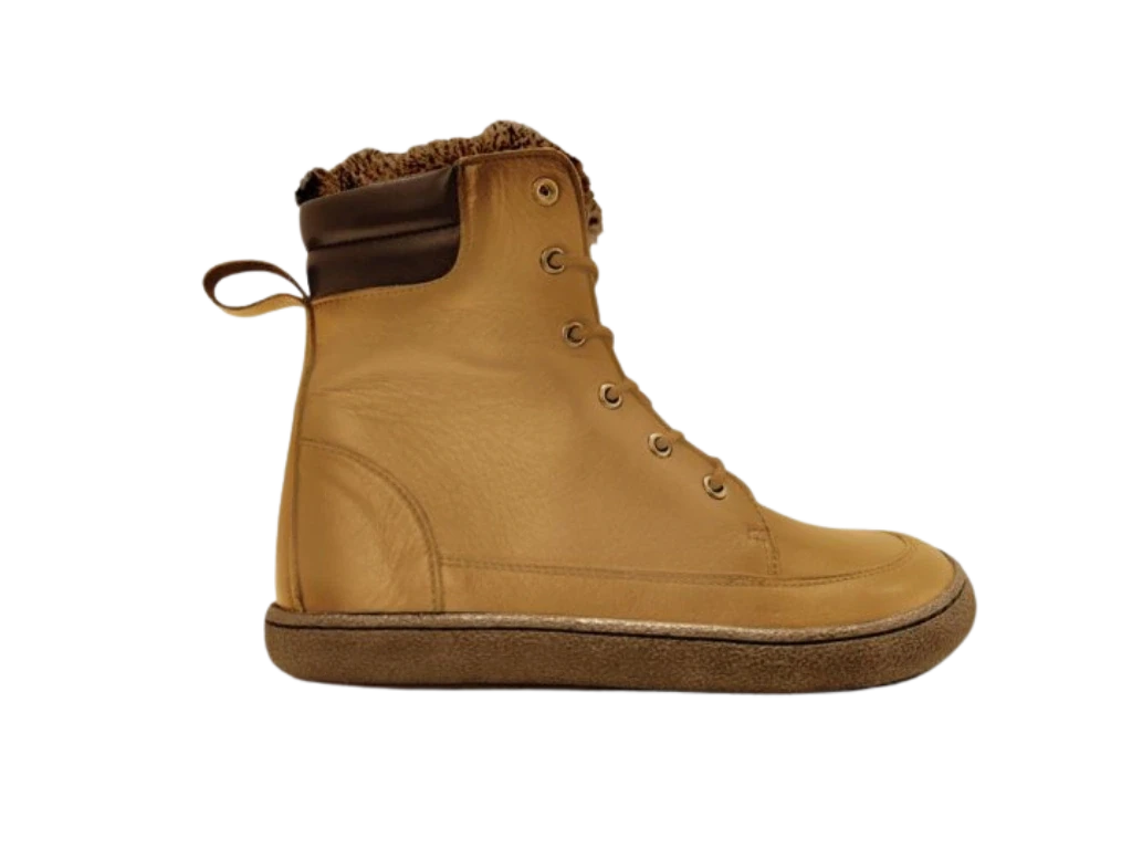 Ботинки Baby Bare Liberty Winter — коричневый, жёлтый (детские)
