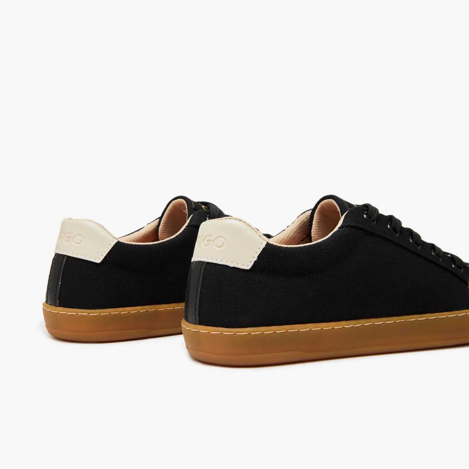 Босоногие кеды Origo Everyday Sneaker Gen 4 — чёрный с янтарной подошвой, фото 4