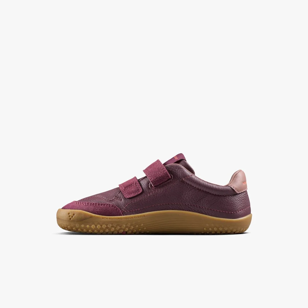Кроссовки Vivobarefoot Gobi Sneaker — для дошкольников, бордовый, фото 3