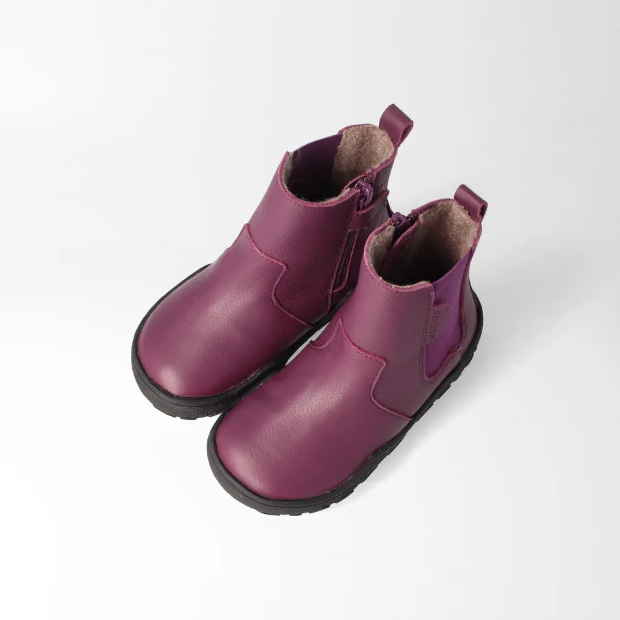 Зимние босоногие ботинки bLIFESTYLE rentierSTYLE — ягодный, фото 5