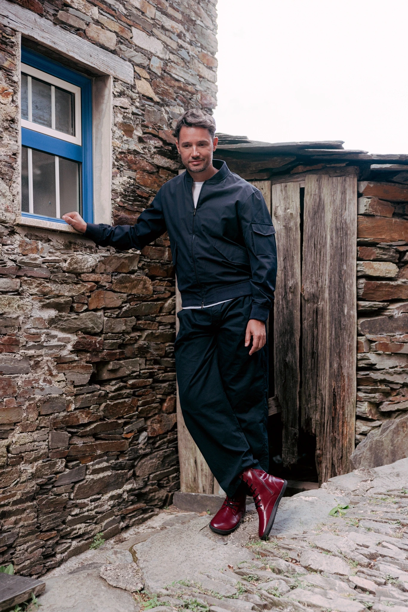 Босоногие ботинки Shapen MAVERICK — бордовый, фото 4