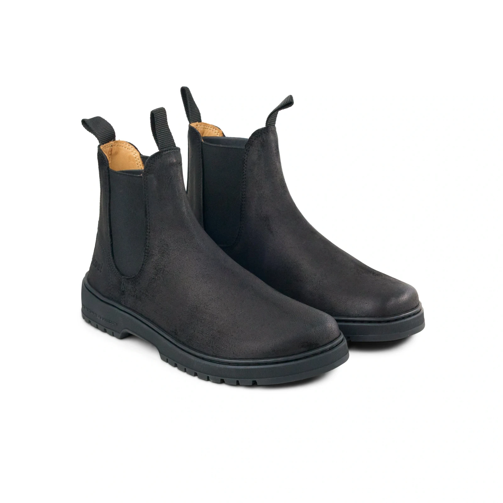 Ботинки Koel GAVIEN Oil Suede — чёрный, фото 2