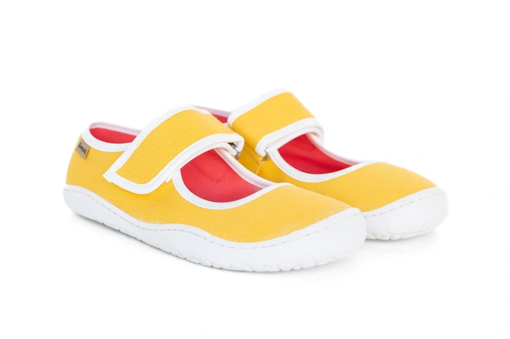 Босоногие балетки Sambas the bambas Pizpireta — жёлтые