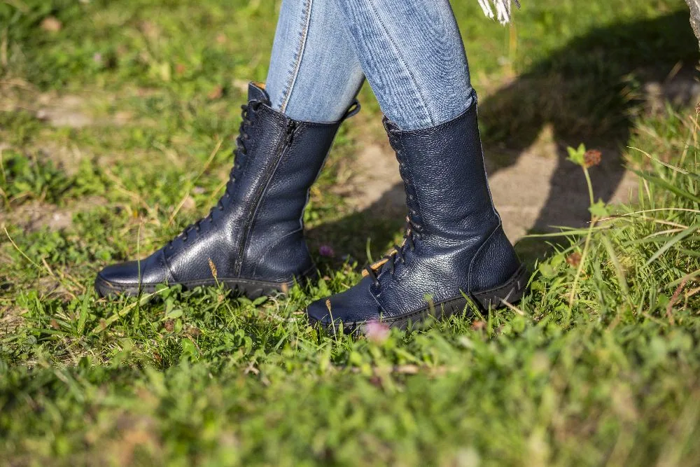 Женские ботинки ZAQQ DOQS Blue (синий цвет), фото 11