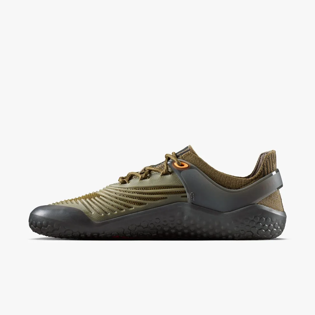 Кроссовки Vivobarefoot Motus Strength II — женская модель, тёмно-оливковый, фото 3
