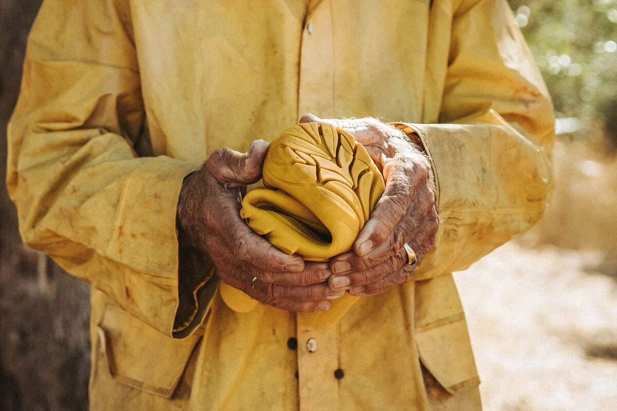 Босоногие резиновые сапоги Wildling Ranidae — жёлтый, фото 2
