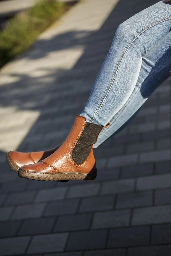 Женские ботинки ZAQQ ELASTIQ Brown (коричневый цвет), фото 13