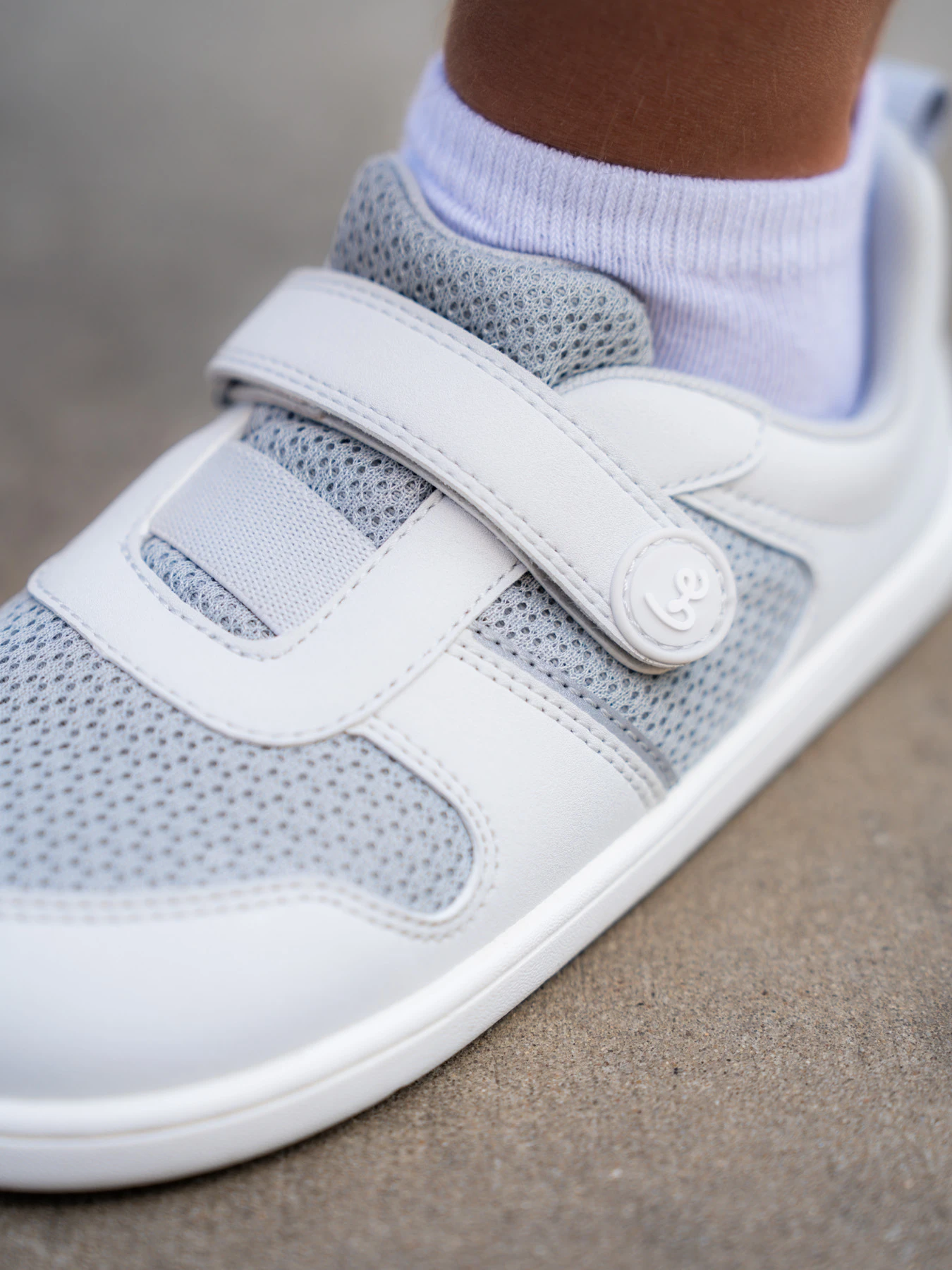Детские босоногие кроссовки Be Lenka Glade Preschool - светло-серый, фото 2