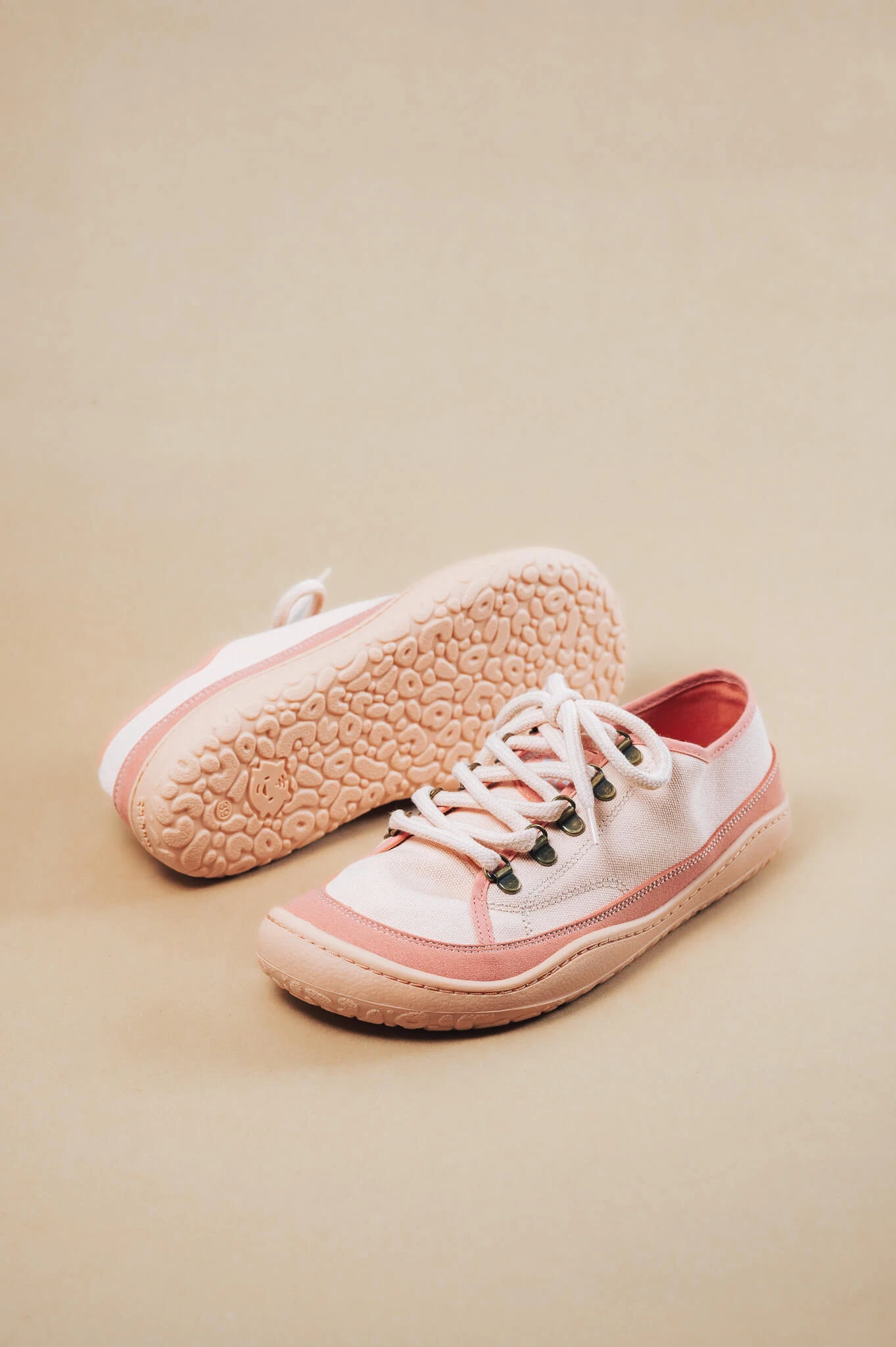 Босоногие кеды Sambas the bambas Peach — персиковые, фото 3