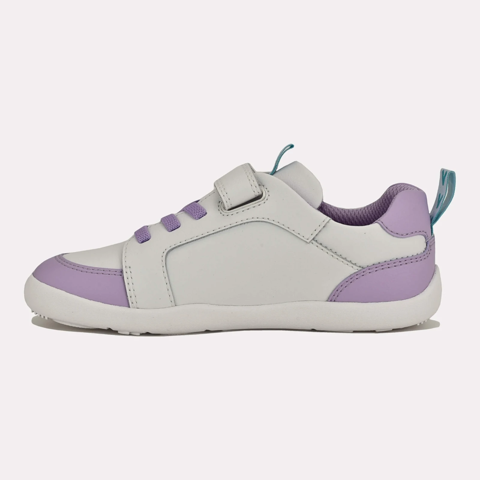 Кроссовки BGreater All Leather Lev — сиреневый с белым, фото 8
